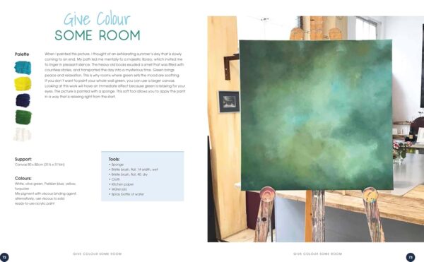 Abstract Painting: 20 Projects and Creative Techniques in Acrylic & Mixed Media - Imagem 5