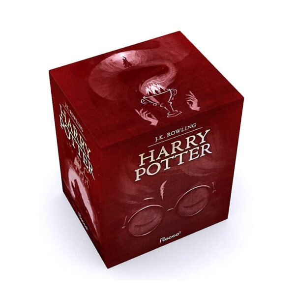 Caixa Rígida com Coleção de Sete Livros em Capa Dura, da Mágica Série Harry Potter. - Imagem 3
