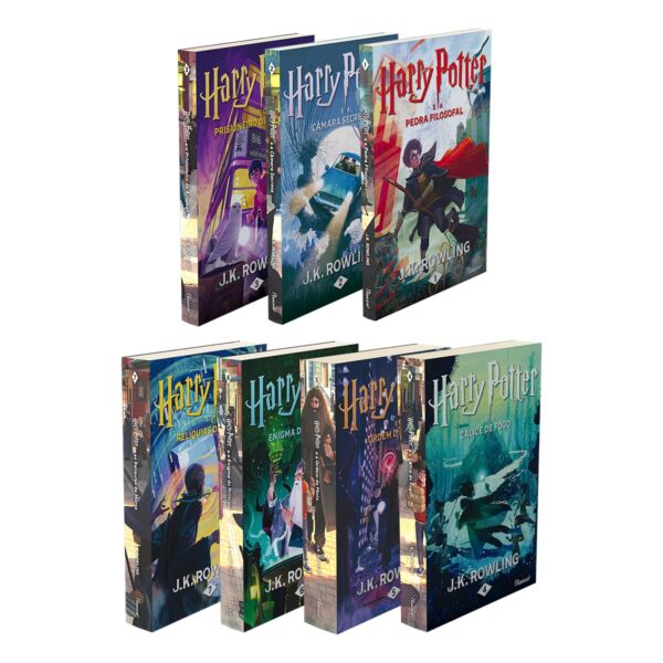 Box Harry Potter - Edição Pottermore: 7 livros com Adesivos - Imagem 2