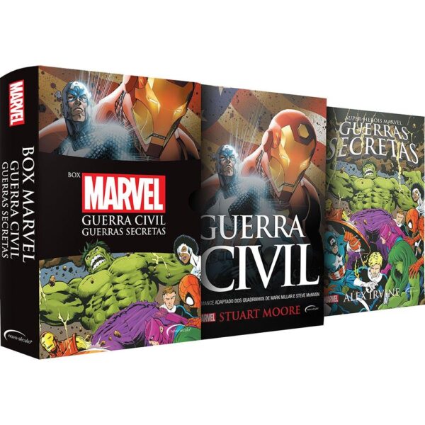 Box Marvel Guerra Civil: Guerras Secretas - Imagem 2