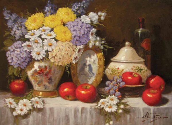 Flores e Naturezas Mortas:  A Arte que Celebra a Delicadeza e a Perfeição. - Imagem 9