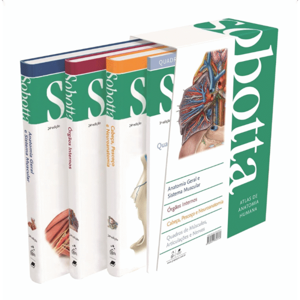 Atlas de Anatomia Humana - 3 Volumes