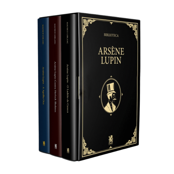 Biblioteca Arsène Lupin Volume 01 - Box com 3 Livros
