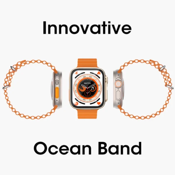 Relógio Ultra Smart Watch Esportivo Sem Fio À Prova D'água - Imagem 4