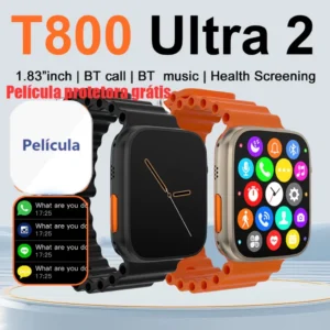 Relógio Ultra Smart Watch Esportivo Sem Fio À Prova D'água