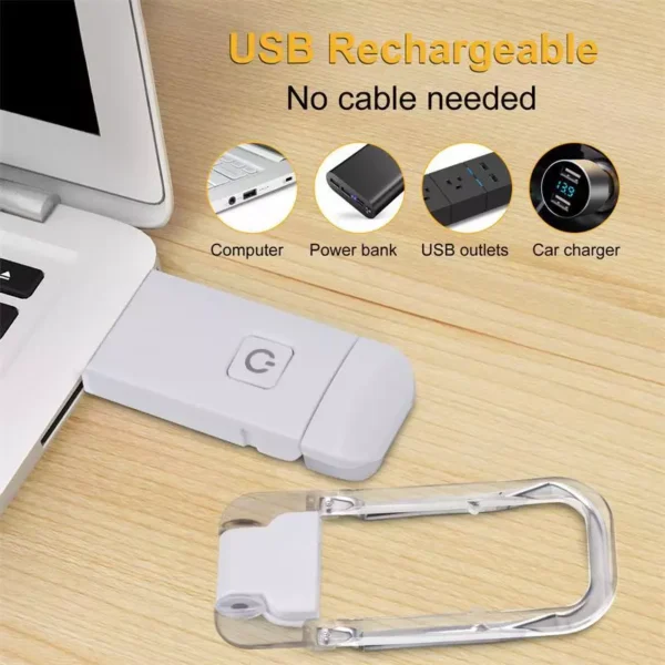 Luz Dobrável LED - Carregamento USB - Imagem 3