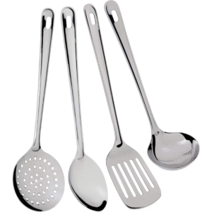 Conjunto Gadgets Inox 4 Peças, Euro, Inox, Euro Home