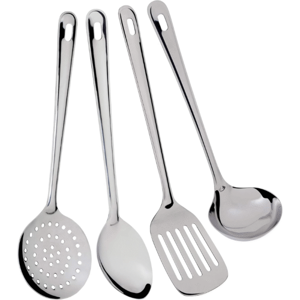 Conjunto Gadgets Inox 4 Peças, Euro, Inox, Euro Home