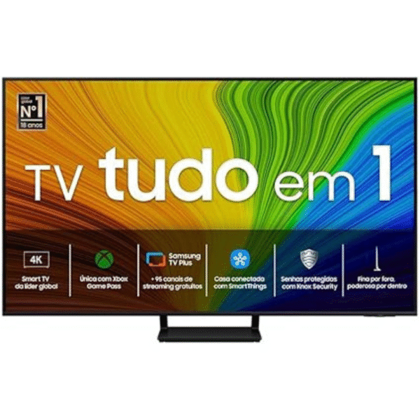 Samsung Smart TV 85 polegadas QLED 4K 85Q70D 2024, Tecnologia de Pontos Quânticos