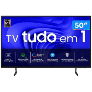 Smart TV 50” 4K UHD LED Samsung 50DU7700 - Wi-Fi Bluetooth Alexa 3 HDMI