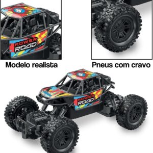 Brinquedo Carrinho de Controle Remoto Off Road