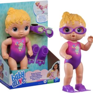 Boneca Baby Alive Boneca Sunny Swimmer