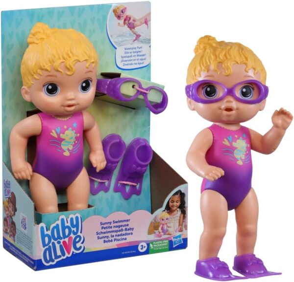 Boneca Baby Alive Boneca Sunny Swimmer