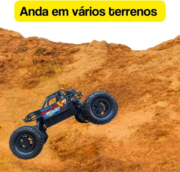 Brinquedo Carrinho de Controle Remoto Off Road - Imagem 7