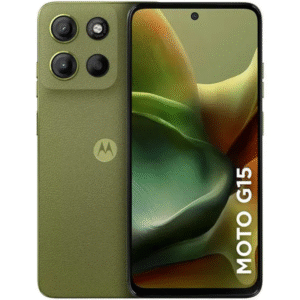 Smartphone Motorola Moto G15 256GB Verde 4G 6GB 6,7" Câm. Dupla Selfie 8MP