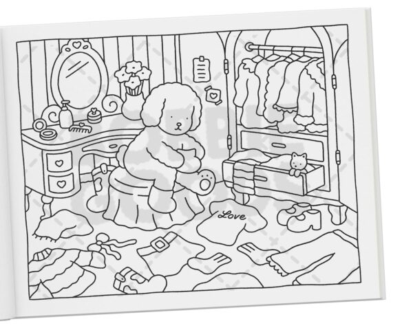 Livro de Colorir Oficial Bobbie Goods - Do dia para a noite - Imagem 3