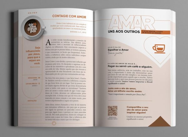 Café com Deus Pai Vol. 6 - 2026: Porções Diárias de Amor - Imagem 5