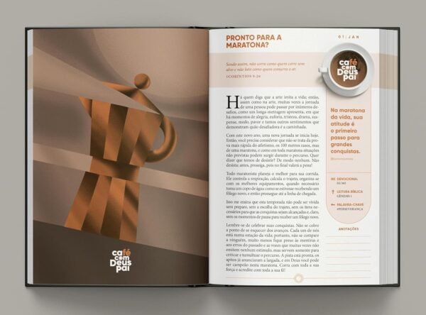 Café com Deus Pai Vol. 6 - 2026: Porções Diárias de Amor - Imagem 7