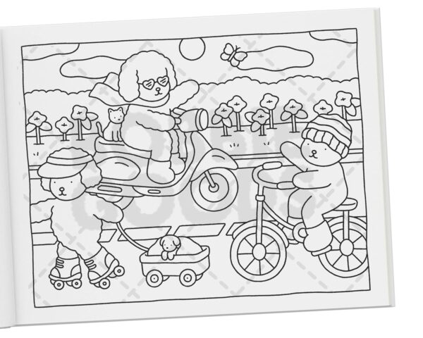 Livro de Colorir Oficial Bobbie Goods - Do dia para a noite - Imagem 2