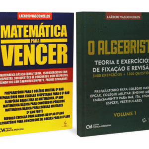 Kit Matemática Para Vencer + O Algebrista (Laércio Vasconcelos)