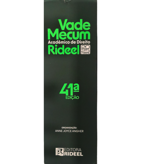 Vade Mecum Acadêmico de Direito Rideel 41ªEdição - 2º Semestre 2025 - UNIDADE 1 - CÓDIGO: VMAD41A1-B - Imagem 2