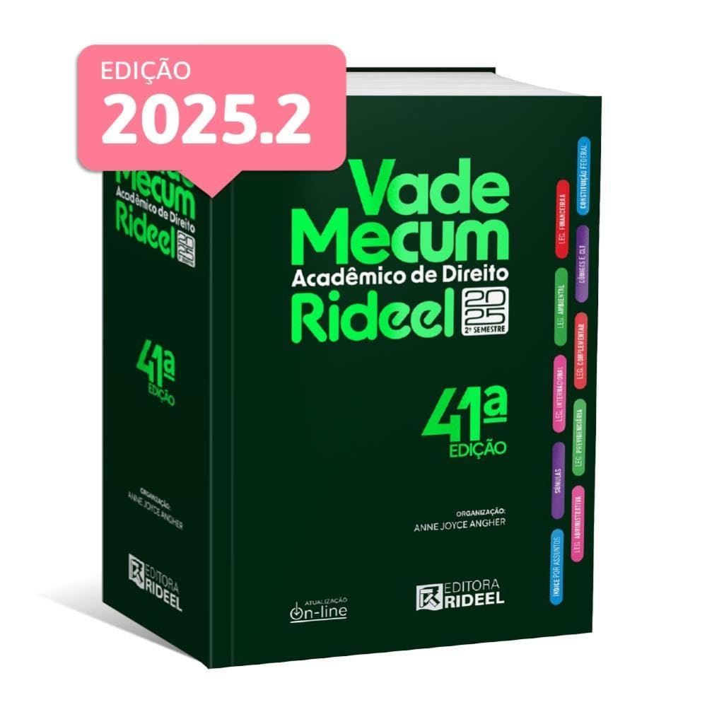 Vade Mecum Acadêmico de Direito Rideel 41ª Edição - Unidade 2 – CÓDIGO VMAEA1-C - Imagem 2