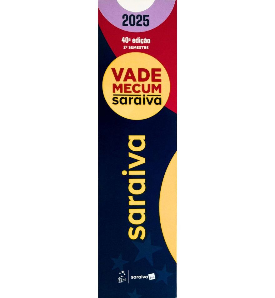 Vade Mecum Saraiva Tradicional - 40ª Edição 2025 Capa dura - CÓDIGO: VMS40B1-B - Imagem 3