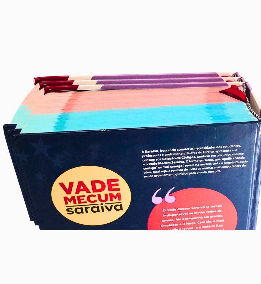 Vade Mecum Saraiva Tradicional - 40ª Edição 2025 Capa dura - CÓDIGO: VMS40B1-B - Imagem 5